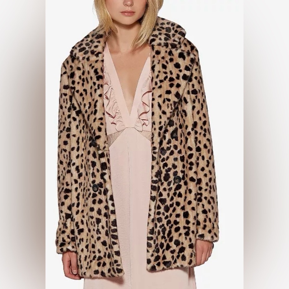 Leopard Vintage Coat